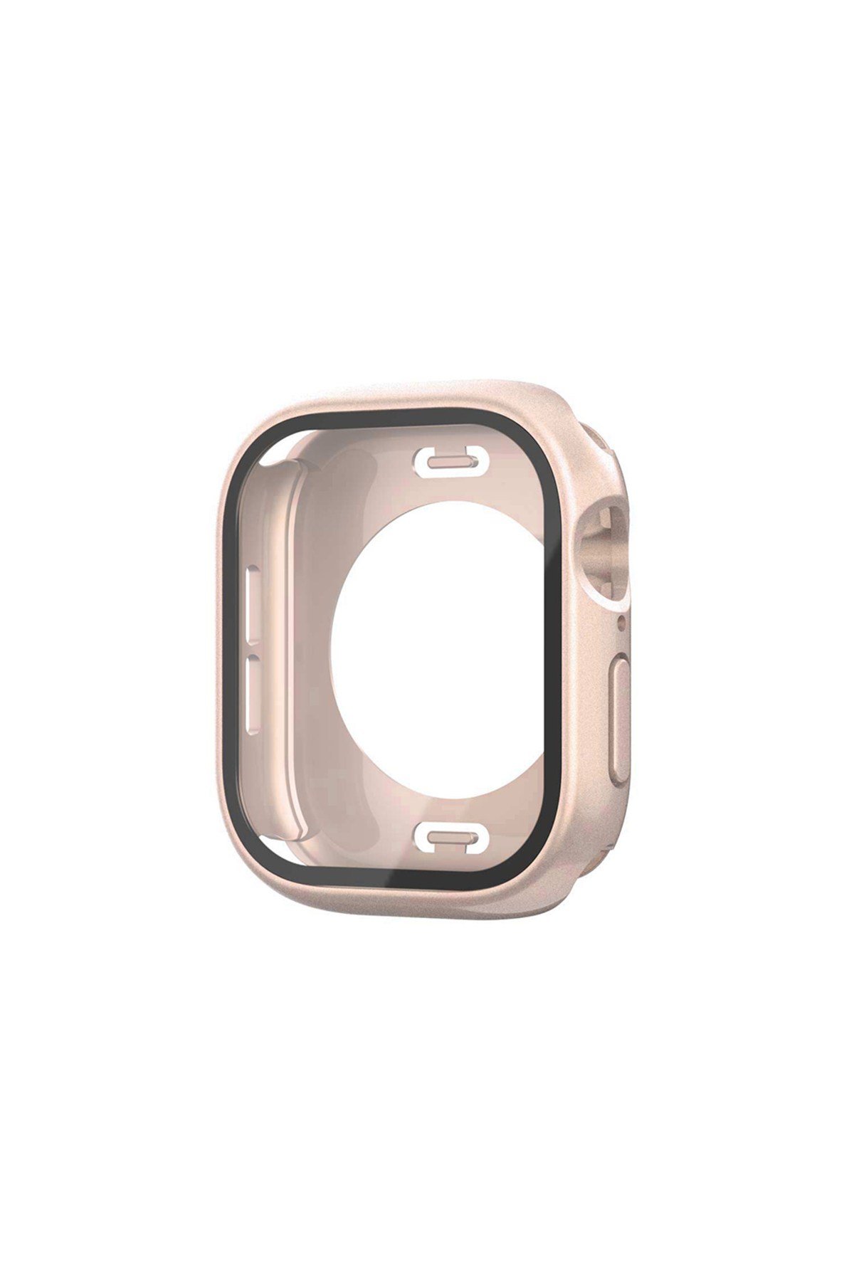 Watch 10 42mm 360 Derece Korumalı Kasa ve Ekran Koruyucu NVTH Watch Gard 12 - Rose Gold