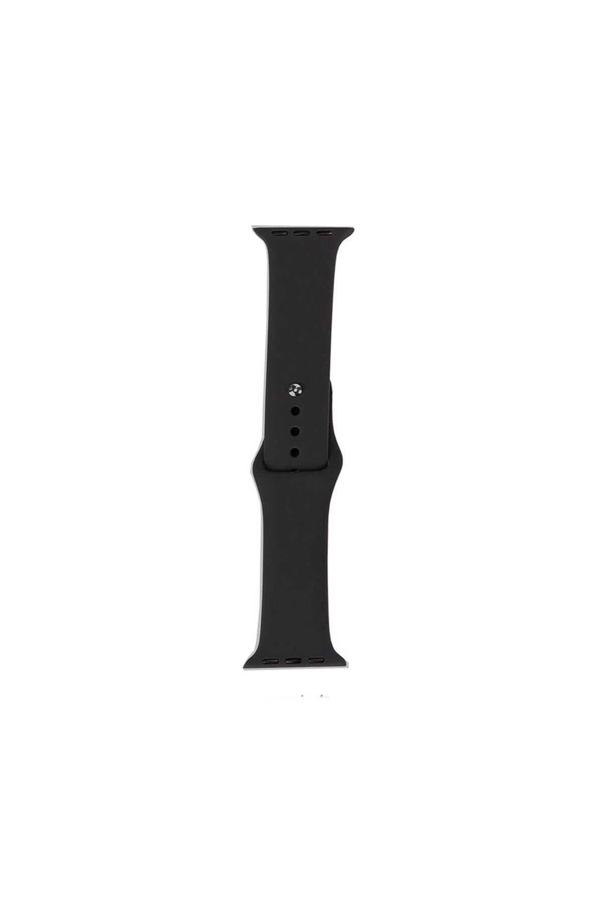 Watch 38mm Band Serisi Klasik Kordon Silikon Strap Kayış-Gri