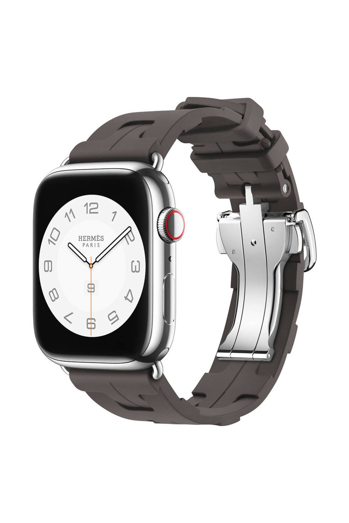 Watch 40mm Spor Görünümlü NVTH KRD-94 Silikon Kordon-Haki