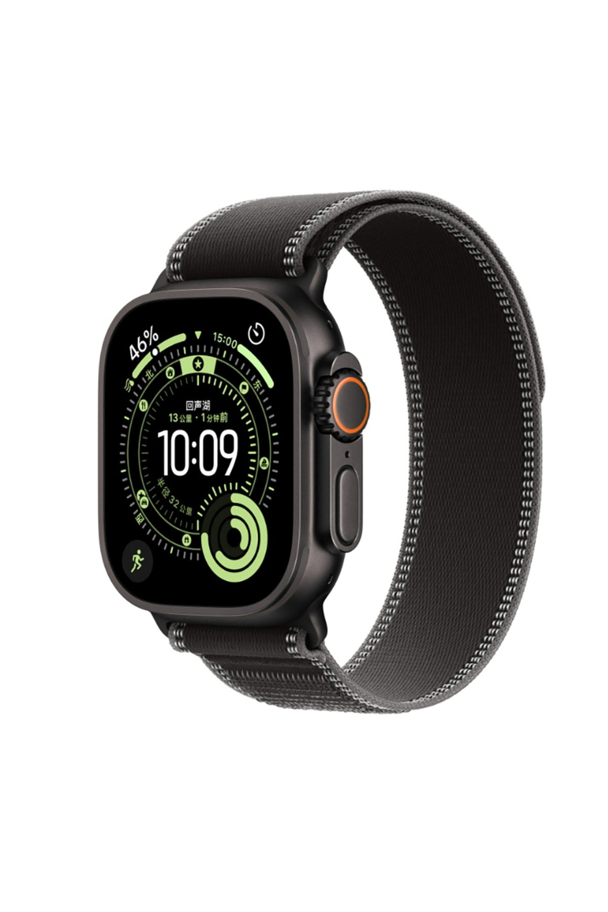 Watch 42mm NVTH KRD-77 Hasır Kordon - Charcoal