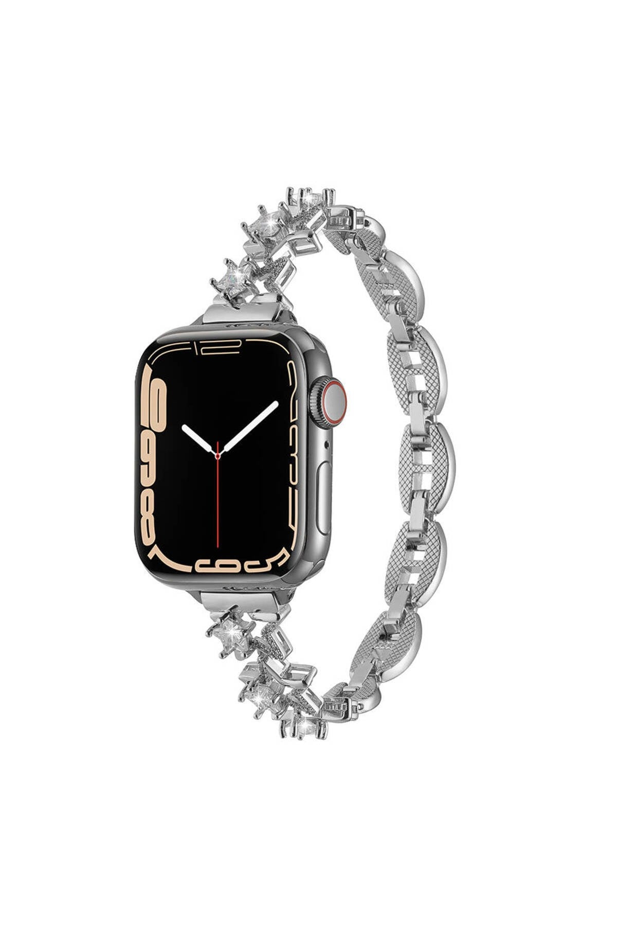 Watch Ultra 49mm NVTH KRD-104 Metal Kordon-Gümüş