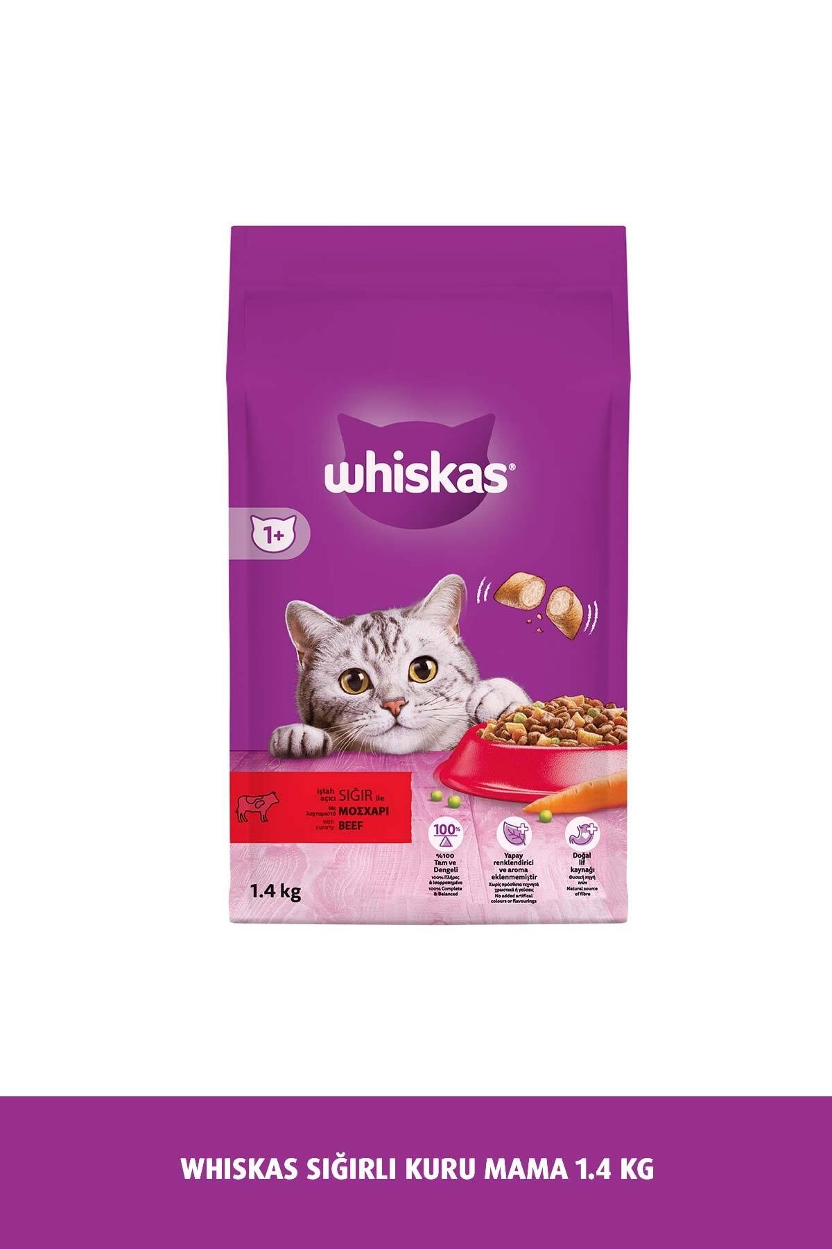 Biftekli Kuru Kedi Maması 1,4 Kg