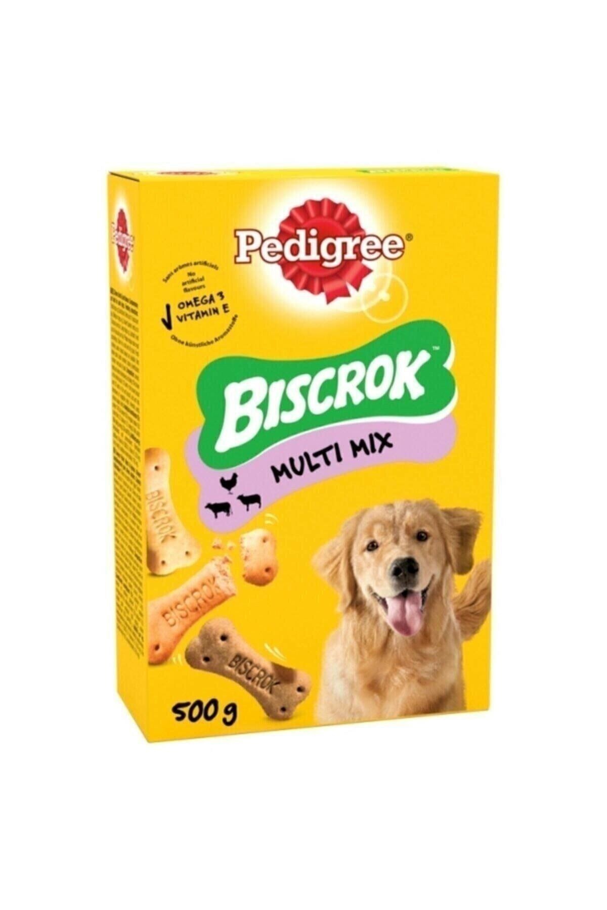 Biscrok Multi Mix Köpek Ödül Bisküvisi 500 gr X 2 Adet