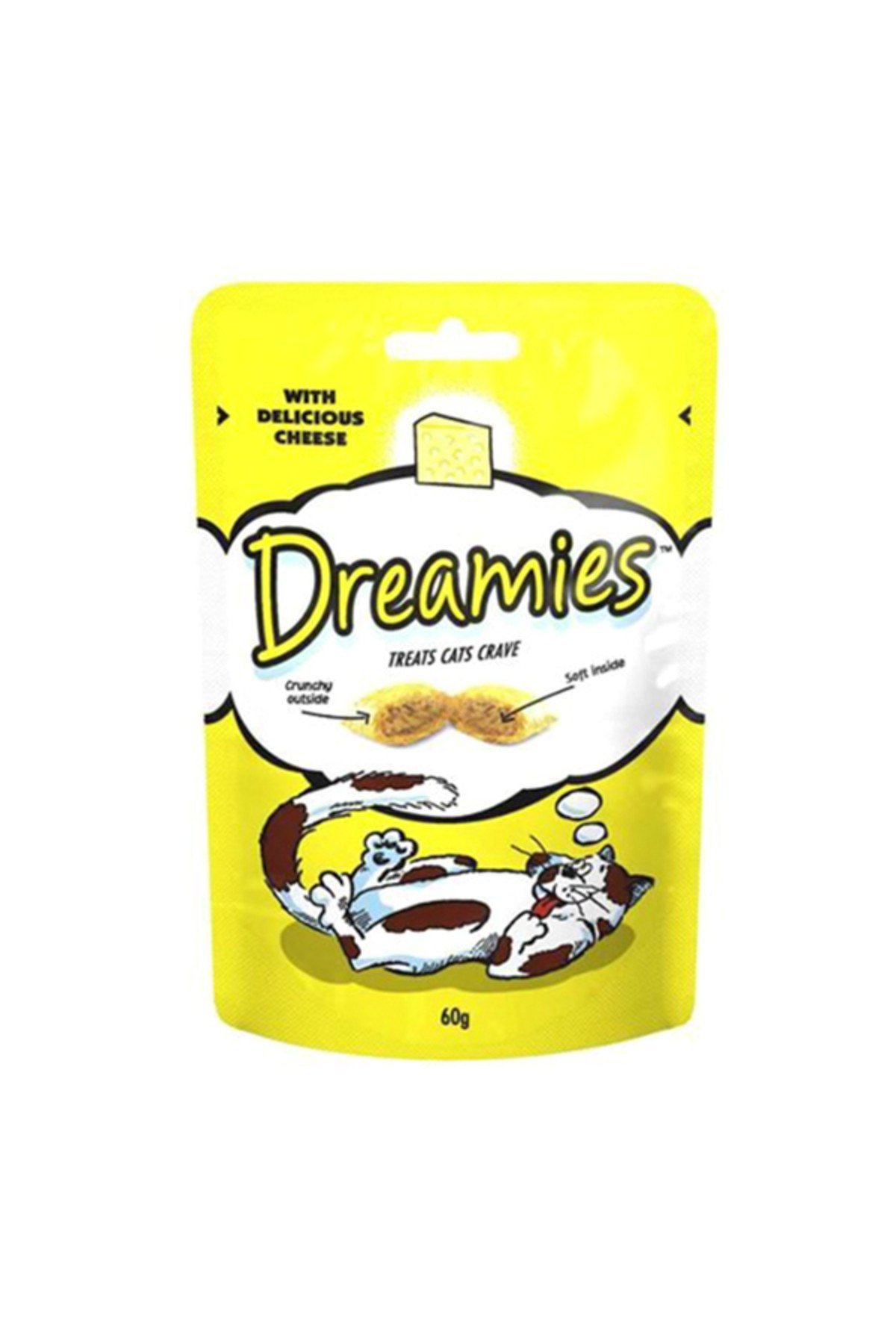 Dreamies Peynirli Kedi Ödül Bisküvisi 60gr