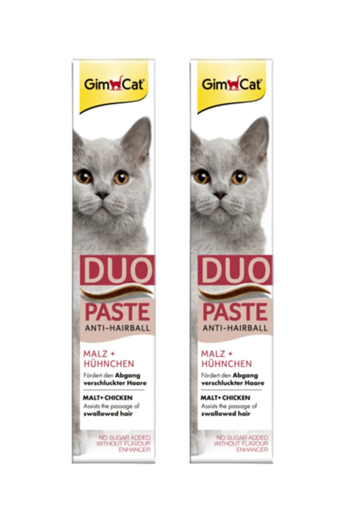 Duo Paste Anti Hairball Tavuklu Malt Kedi Macunu 50 gr x 2 Adet