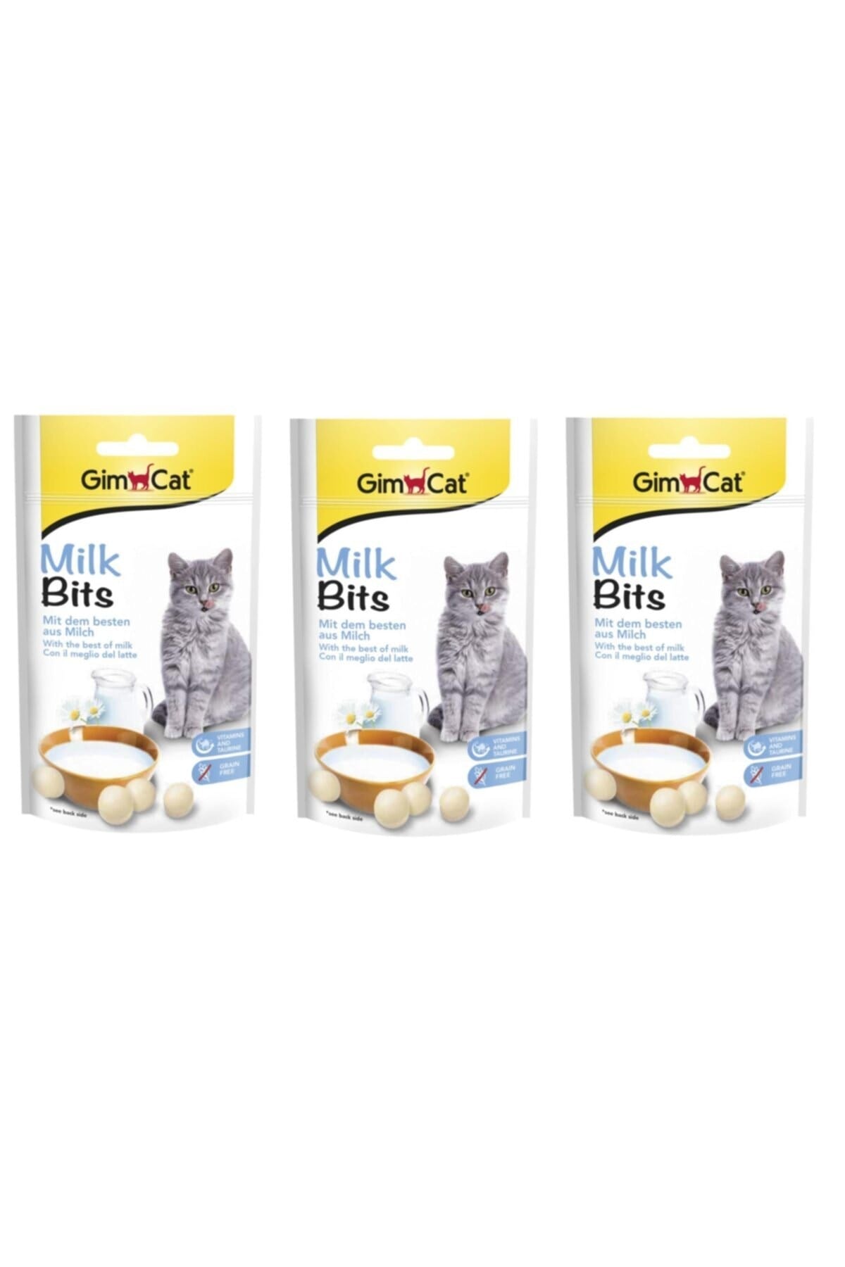 Milkbits Sütlü Kedi Ödül Tableti 40 Gr (3 Adet)