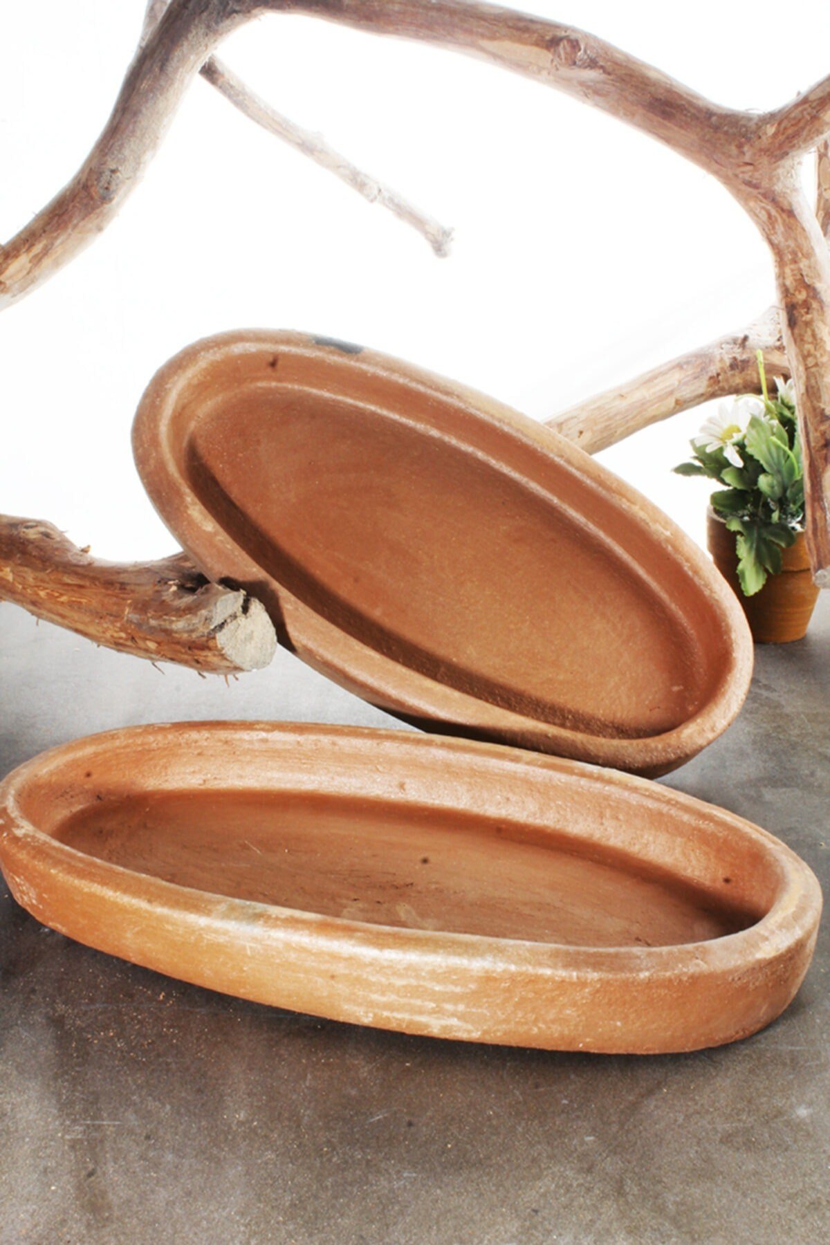 Toprak 2li Balık Güveç 25cm