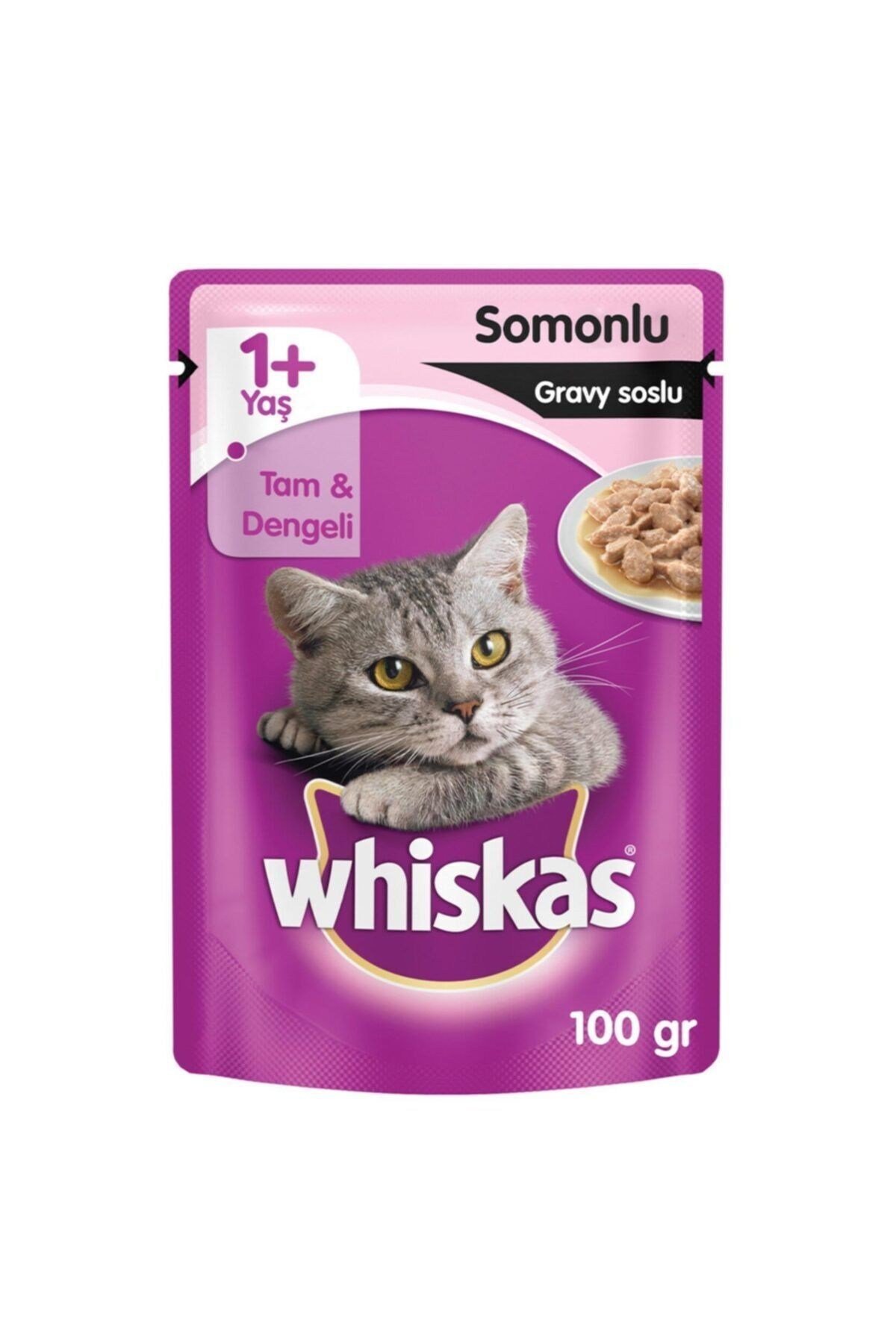 Whıskas Pouch Yas Mama 100gr Somonlu