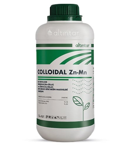 Colloidal Zn-Mn 1 LT  Çinko, Mangan İçerikli Kolloidal GübreALTINTARColloidal Zn-Mn 1 LT  Çinko, Mangan İçerikli Kolloidal Gübre
