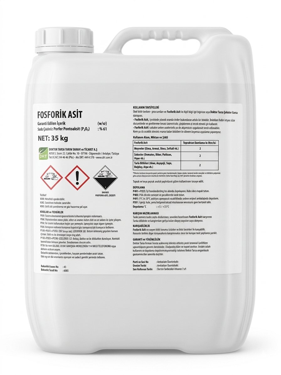 FosforikAsit 35 KG DOKTOR TARSADOKTOR TARSAFosforikAsit 35 KG DOKTOR TARSA