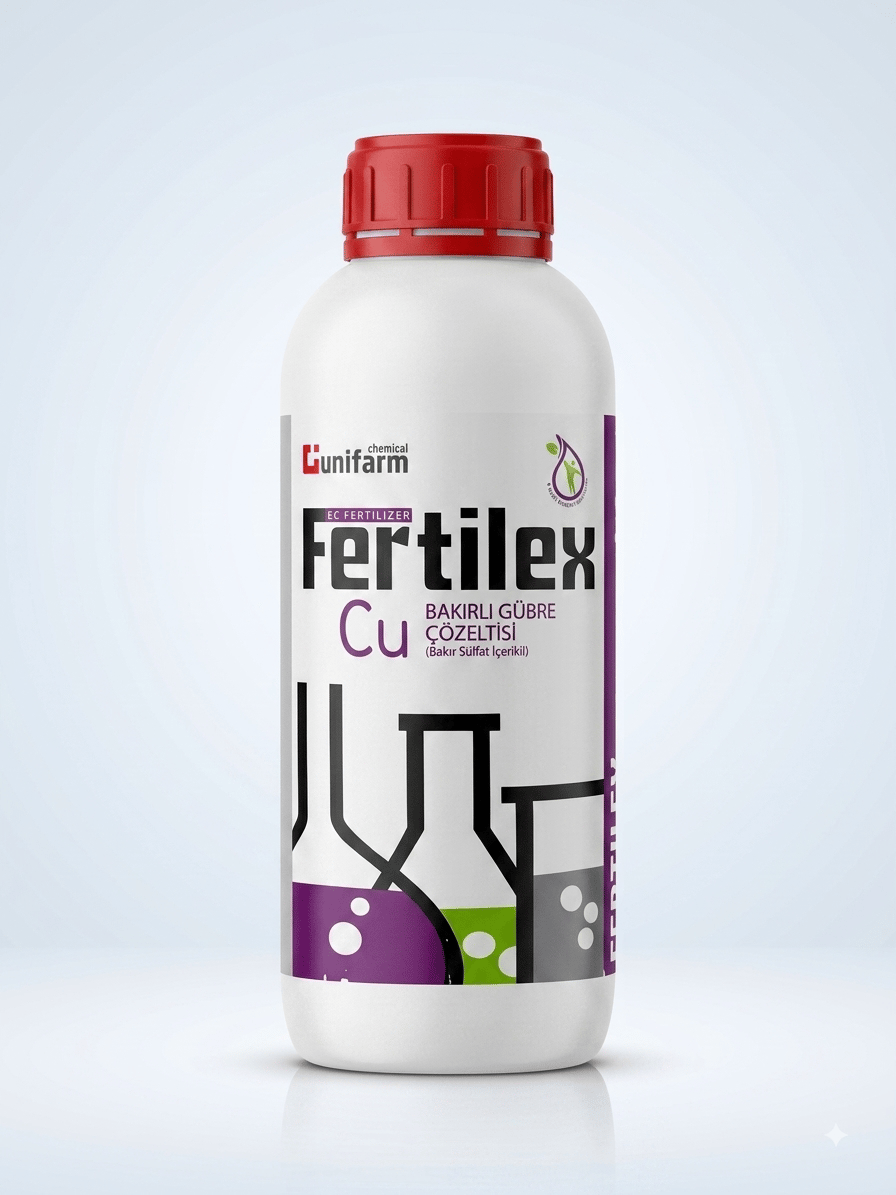 UNİFARM FERTİLEX Cu Sıvı Bakır 1 LTUNİFARMUNİFARM FERTİLEX Cu Sıvı Bakır 1 LT