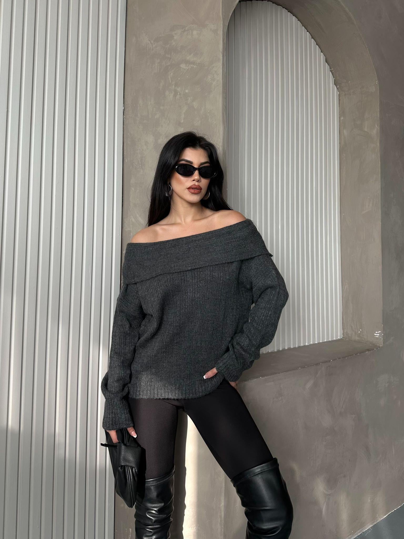 Madonna Yaka Triko Kazak Antrasit