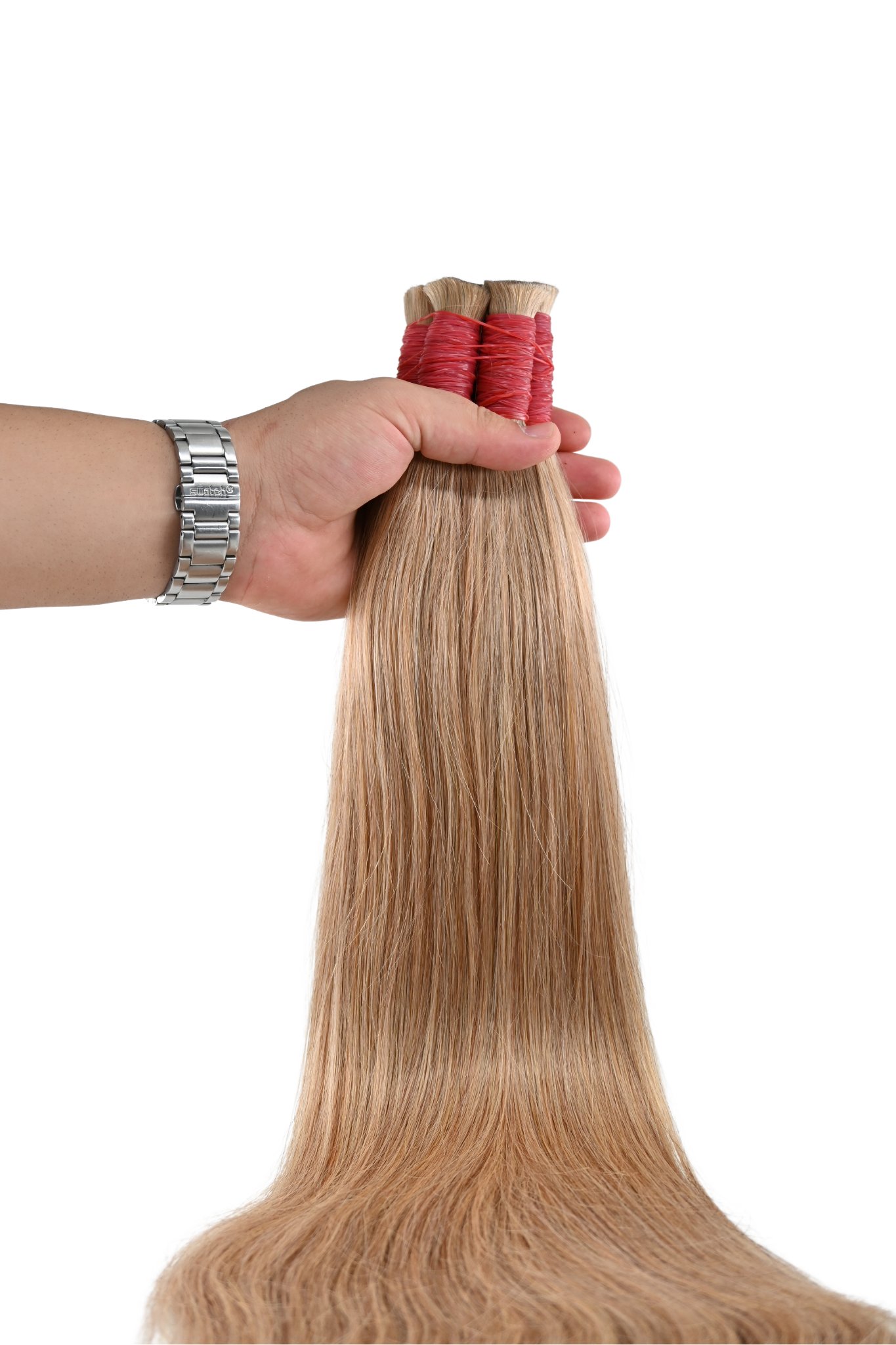 Endonezya Açık Kumral Ham Saç | 65 cm