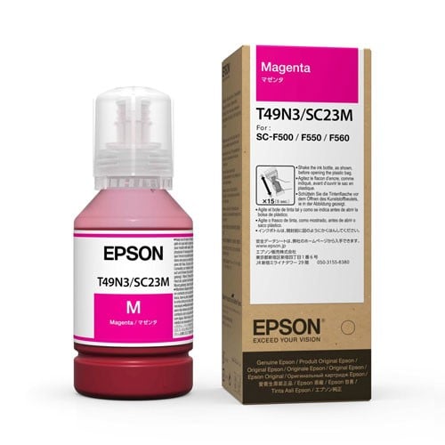 EPSON  Sublimasyon Mürekkebi 140 ml - Kırmızı