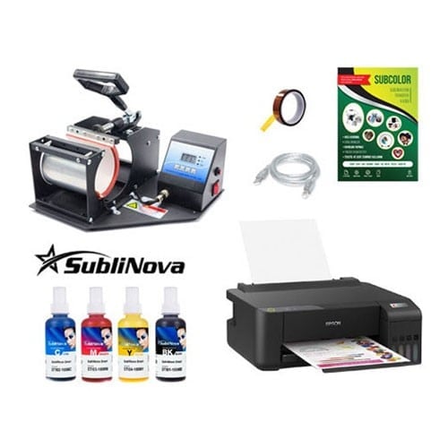 Kupa Baskı Seti (SB04A + Epson L3210)