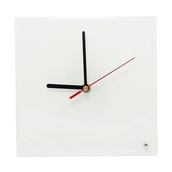 Sublimasyon Cam Saat  20x20x0.5 cm