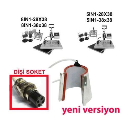 Yeni Versiyon Konik Kupa Rezistansı (Dişi Soketli)