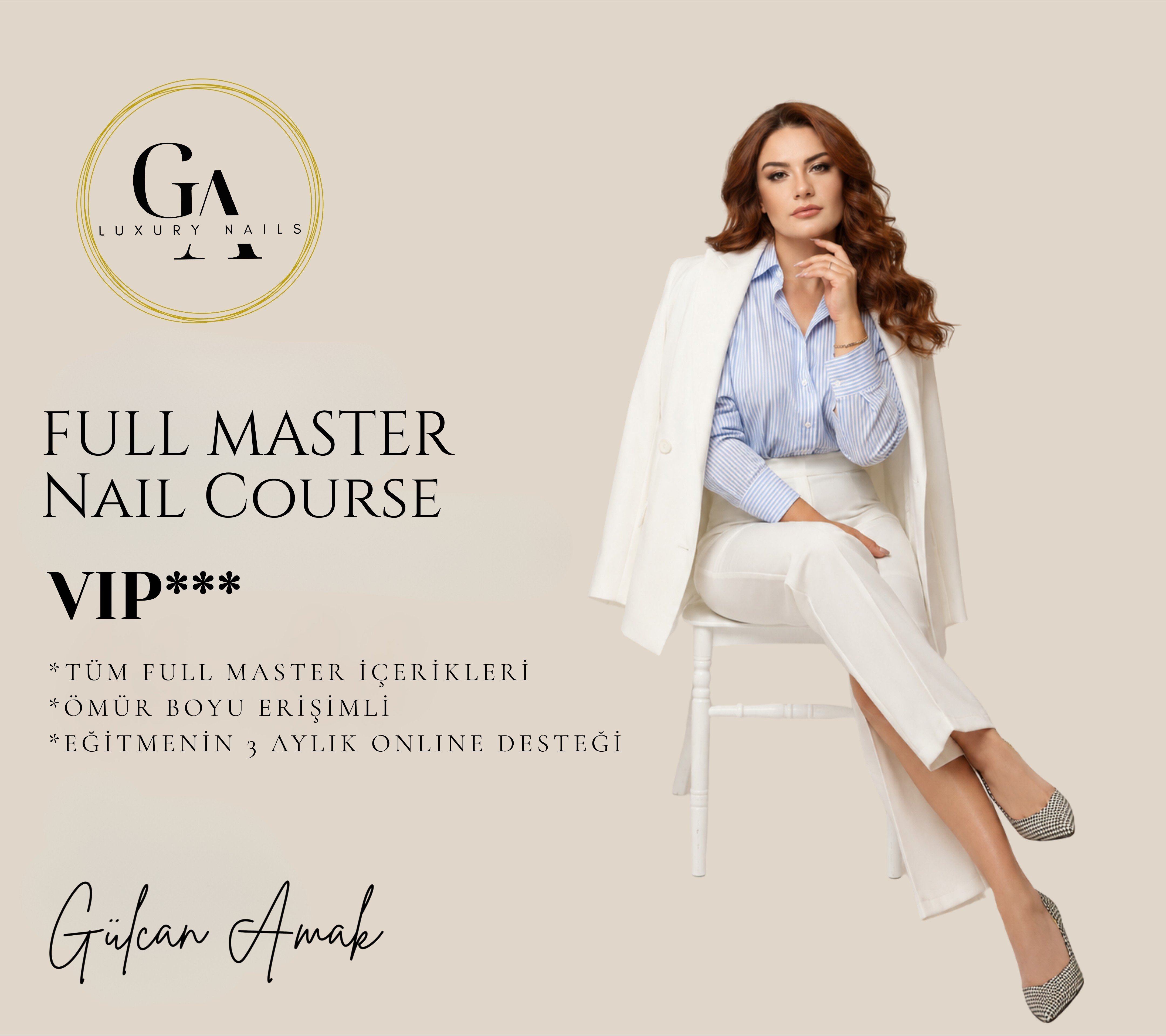 Full Master Nail Course VIP🏆(2026) 