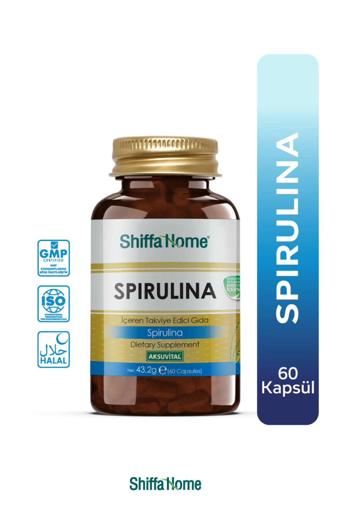 Aksu Vital Spirulina Kapsül (YOSUN HAPI)