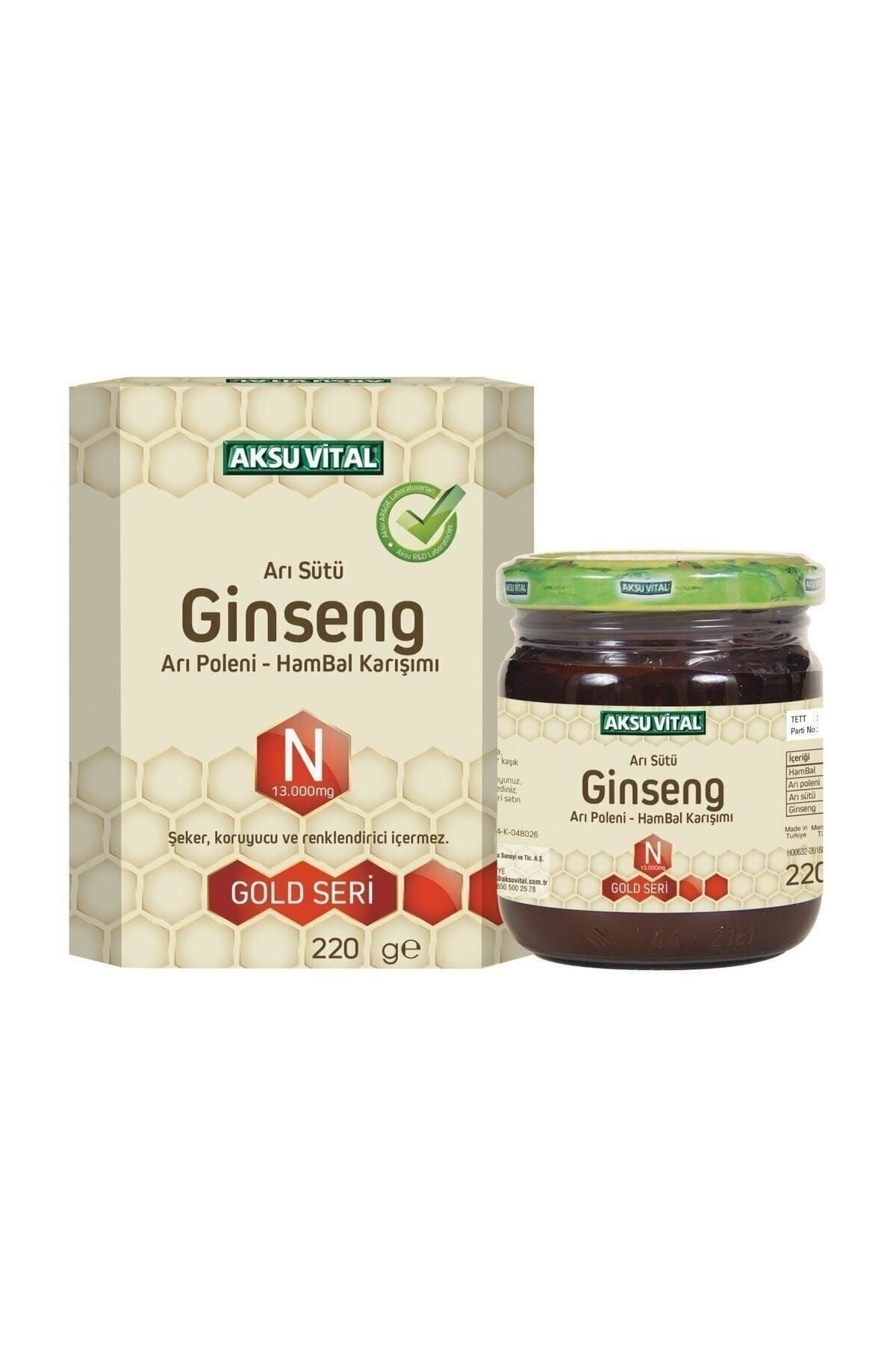 Arı Sütü,ham Bal Ve Gınseng N(13.000mg) 220g
