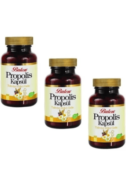 Balen Propolis 80 Kapsül 3'lü