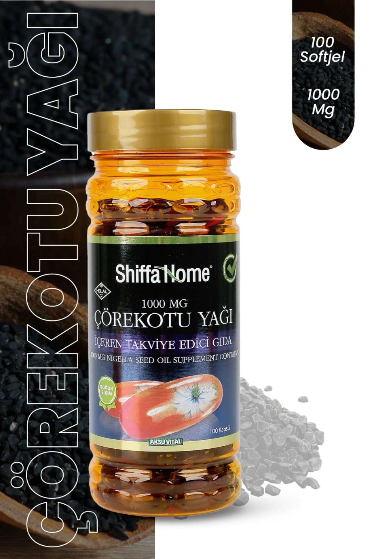 Çörekotu Yağı 1000x100 Kapsül