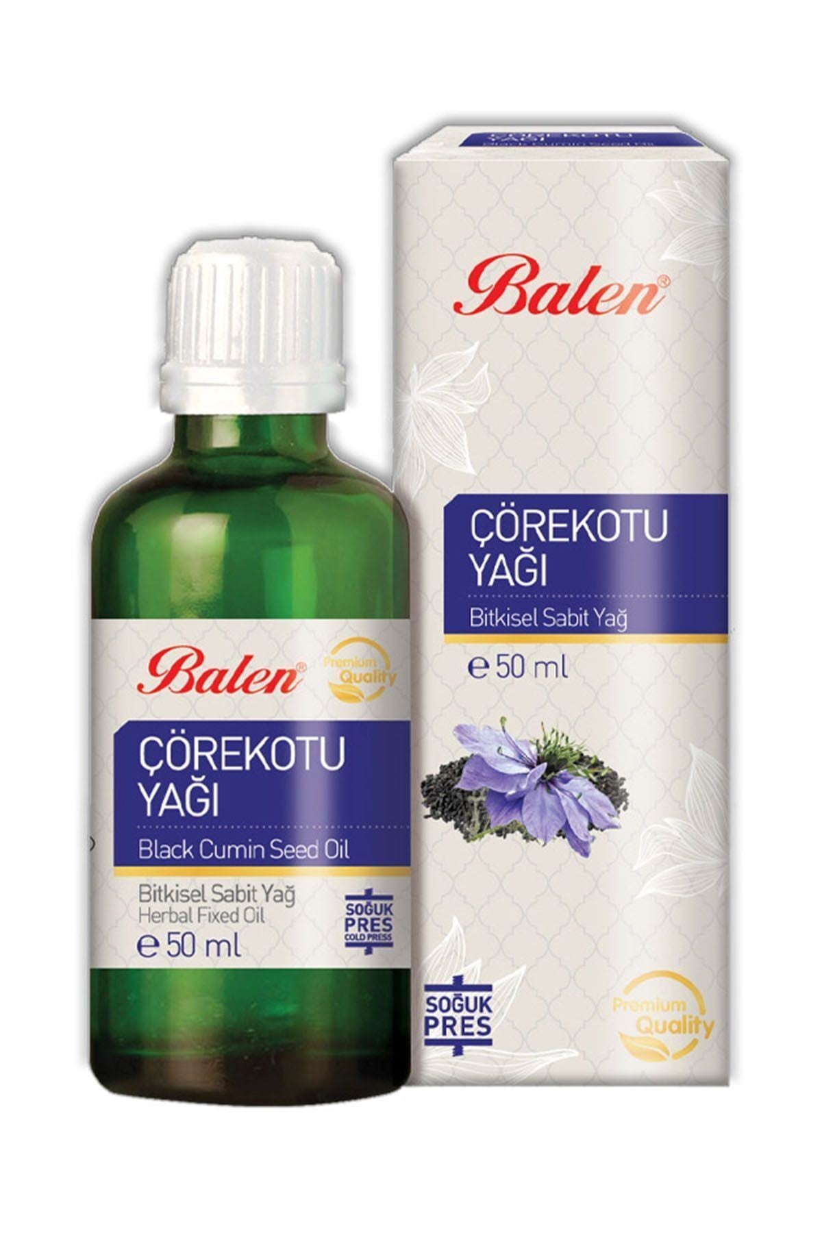 Çörekotu Yağı Soğuk Pres 50 ml