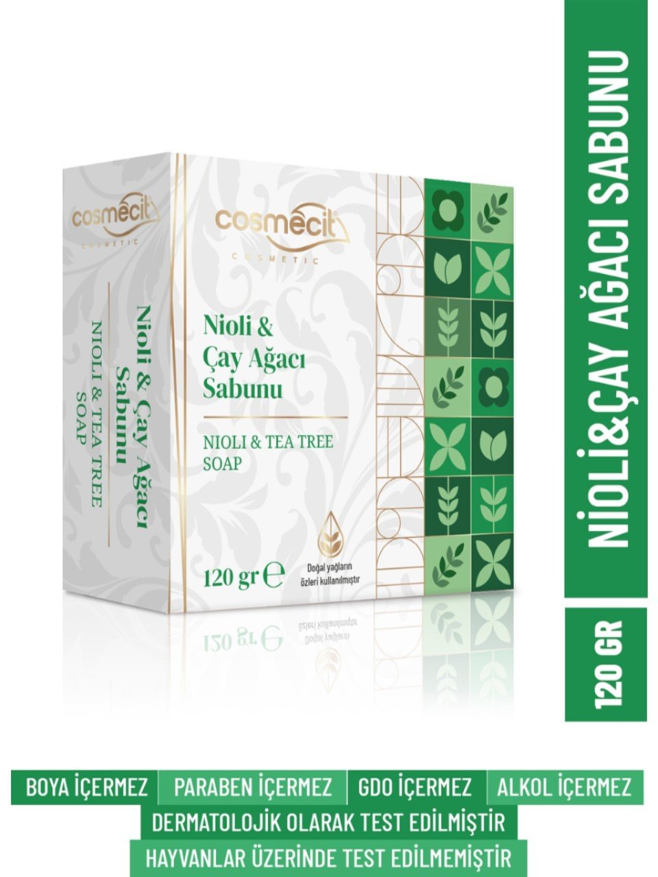 Cosmecit Nioli & Çay Ağacı Sabunu 120GR