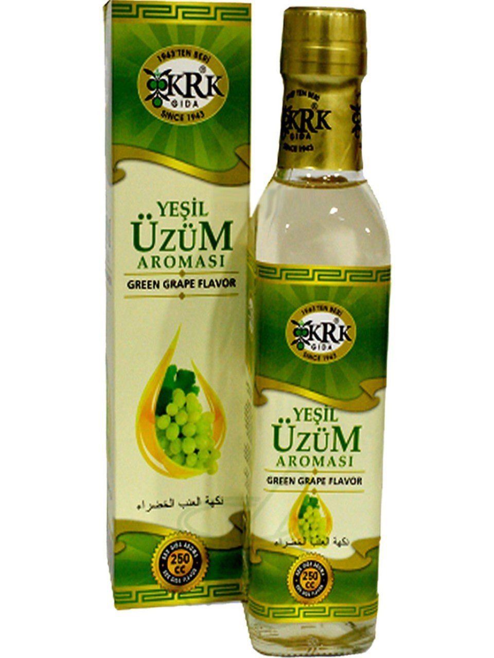 Krk Gıda Yeşil Üzüm Aroması 250 ML Üzüm Aroması
