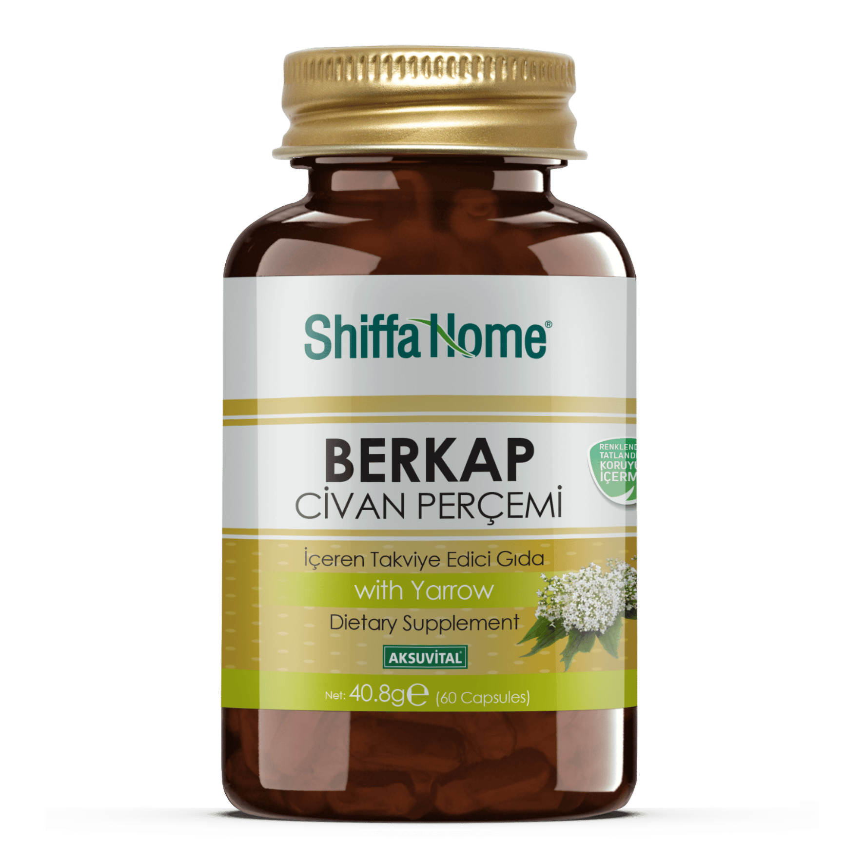 M00093 Berkap Civan Perçemi 60 Kapsül Aksuvital