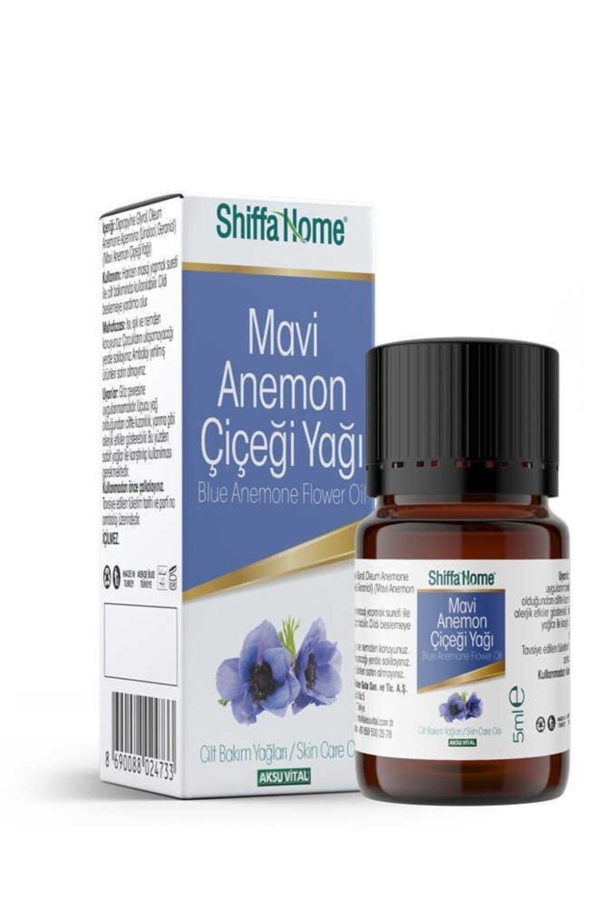 Mavi Anemon Çiçeği Yağı 5 ml
