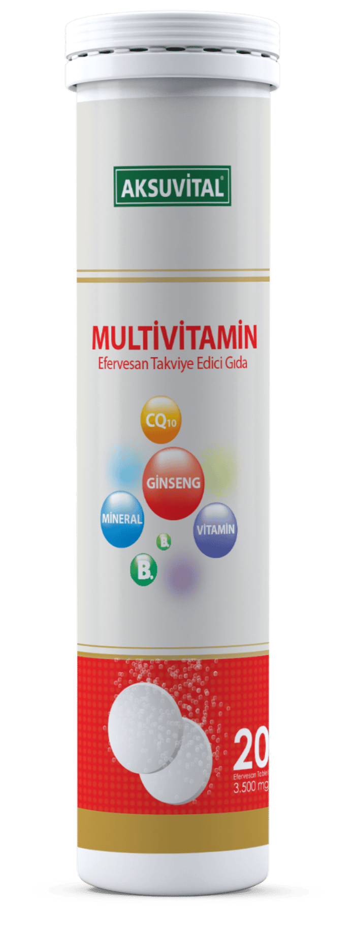 Multivitamin Efervesan 20 Tablet