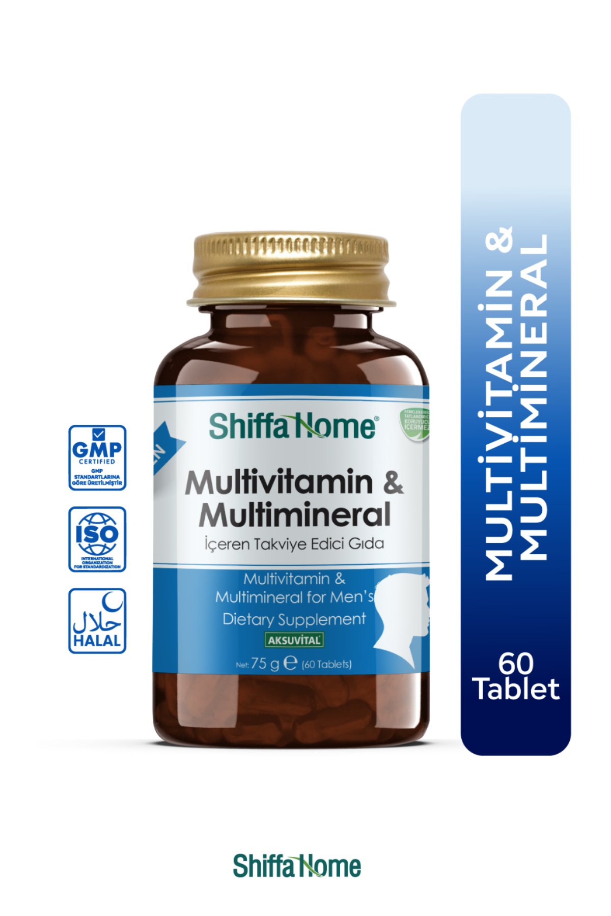 Multivitamin Ve Multimineral - 60 Tablet - Erkek / Men