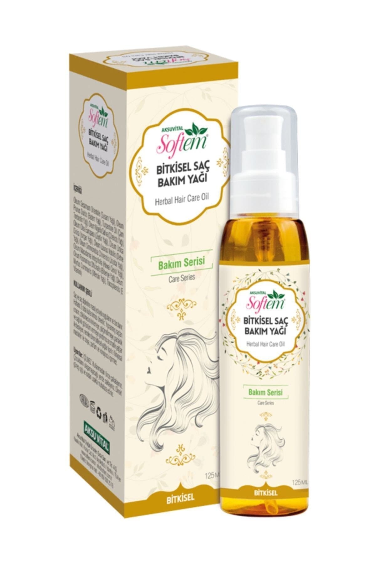 Saç Bakım Yağı 125 Ml Bitki Diyarı Mağazasında