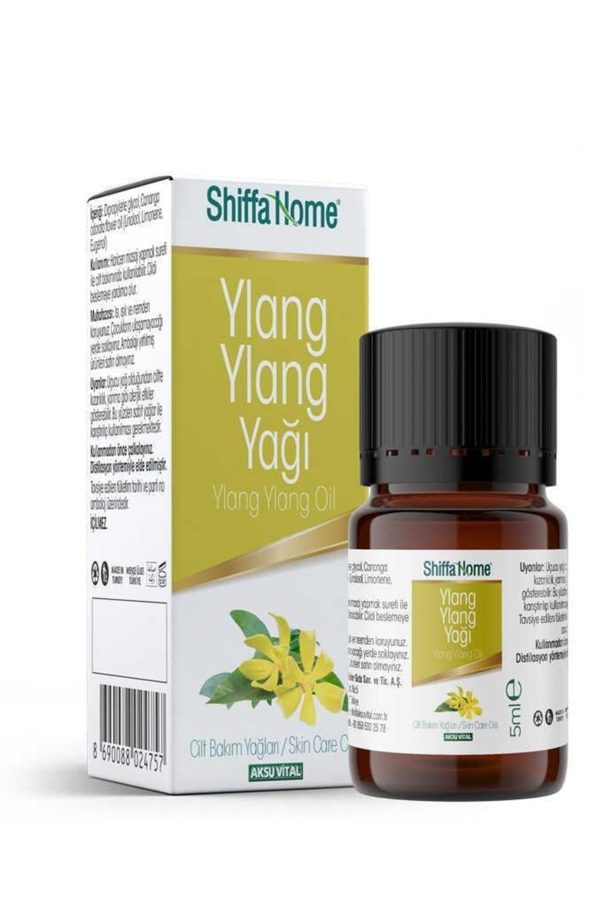 Saf Ylang Ylang Yağı 5 Ml Bitki Diyarı Mağazasında
