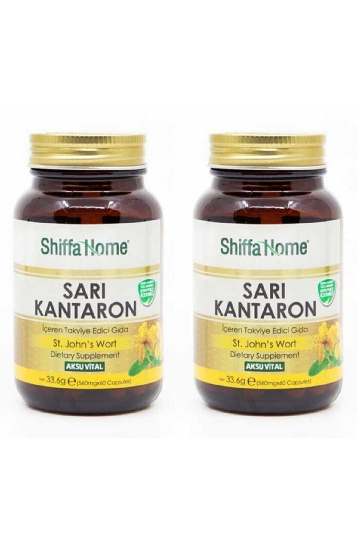 Sarı Kantaron 560 Mg 60 Kapsül  2 Adet