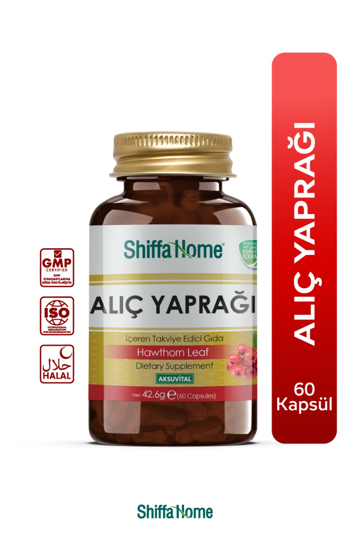 Shiffa Home Alıç Yaprağı Ekstresi 60 Kapsül