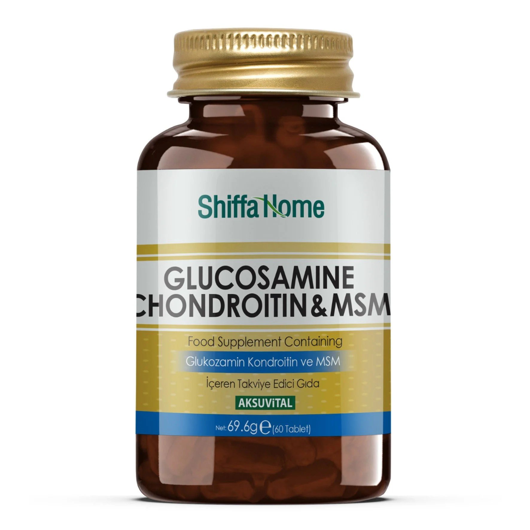 Shiffa Home Glucosamine Chondroitine MSM 60 Tablet 2'li