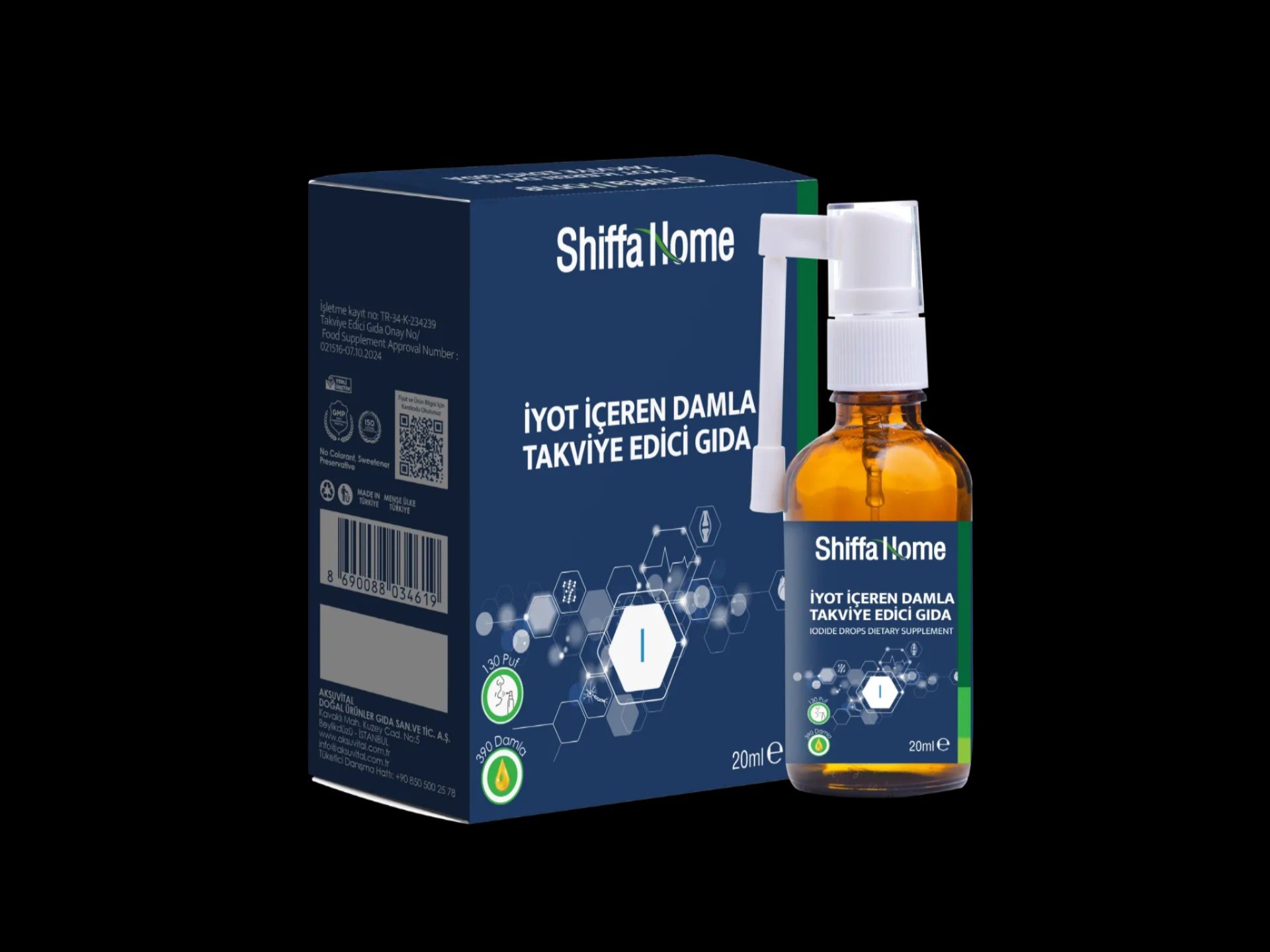 Shiffa Home İyot Damla 20 ml
