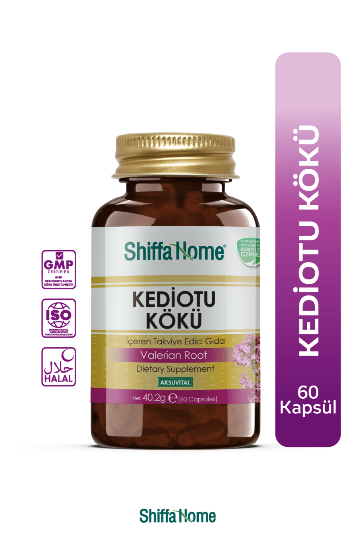 Shiffa Home Kedi Otu Kökü 60 Kapsül