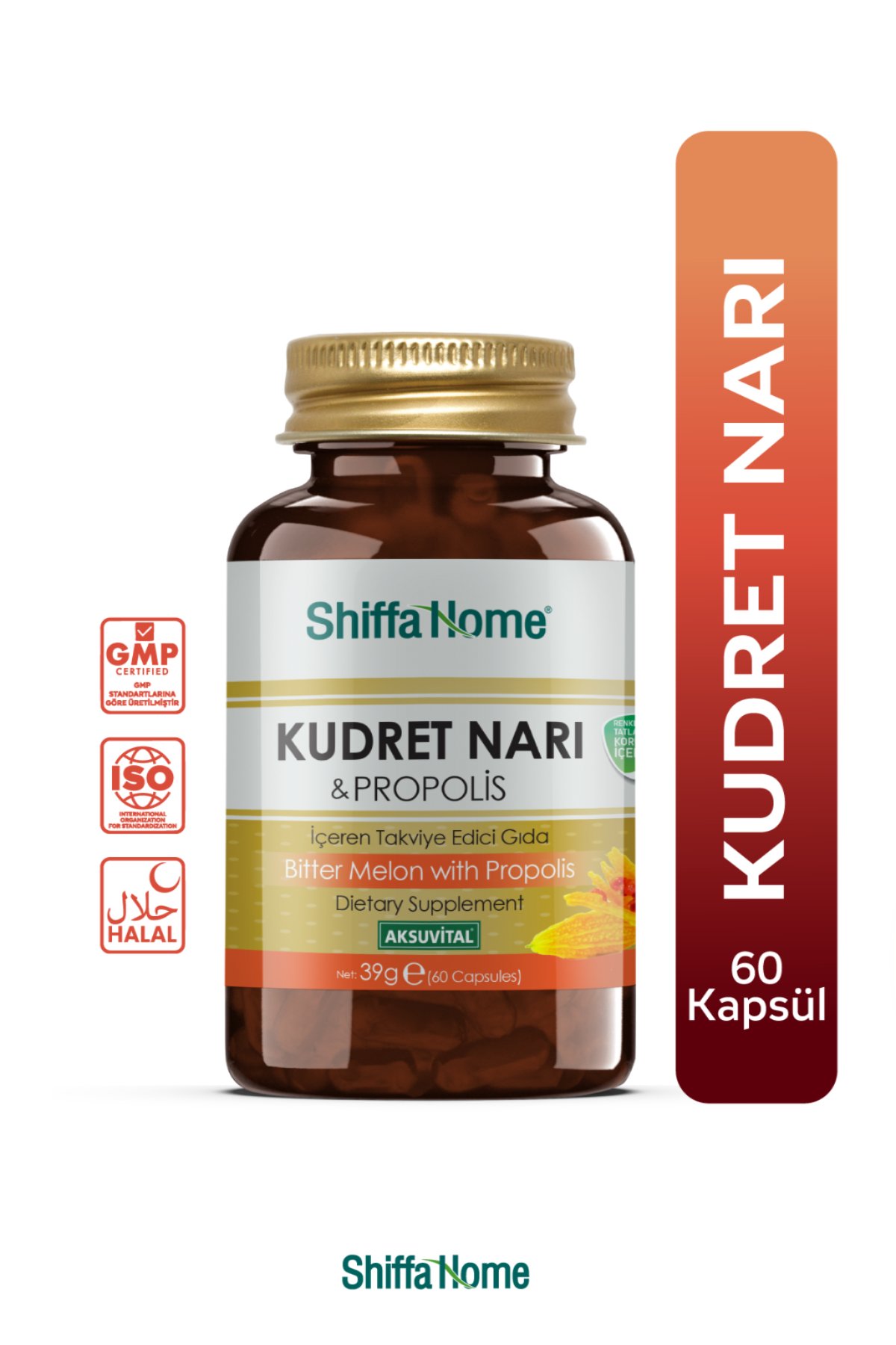 Shiffa Home Kudret Narı Propolis 60 Kapsül