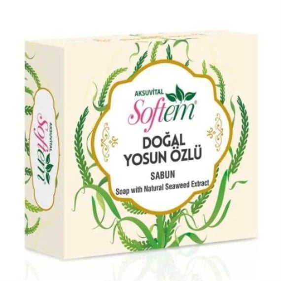 Softem Doğal Yosun Özlü 130 gr Sabun