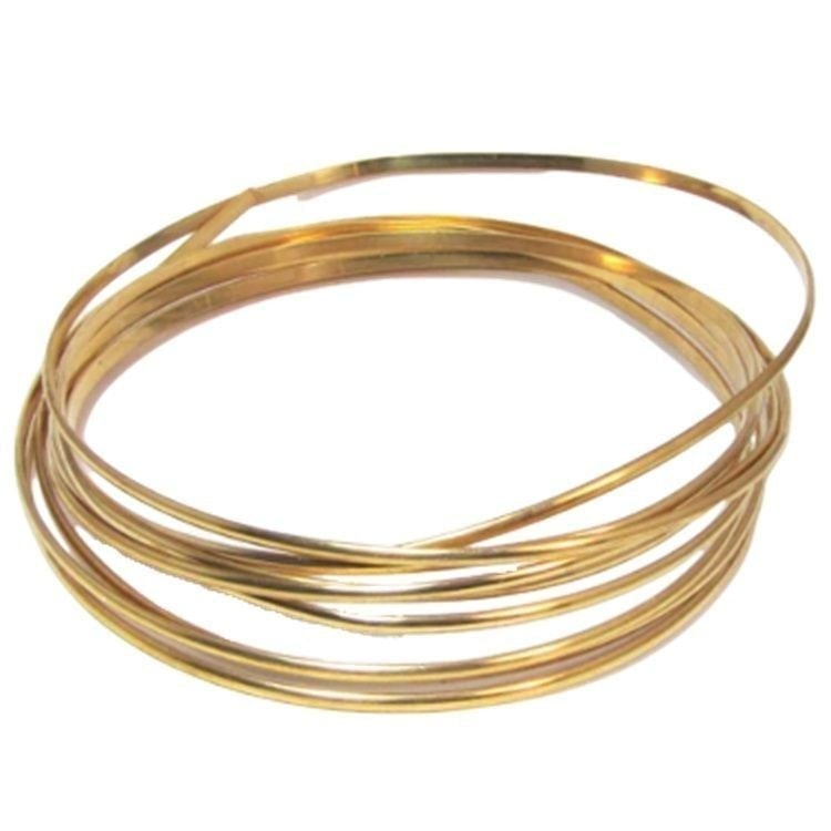 3.5 mm Bombeli Balıksırtı Pirinç Tel - 1 kg