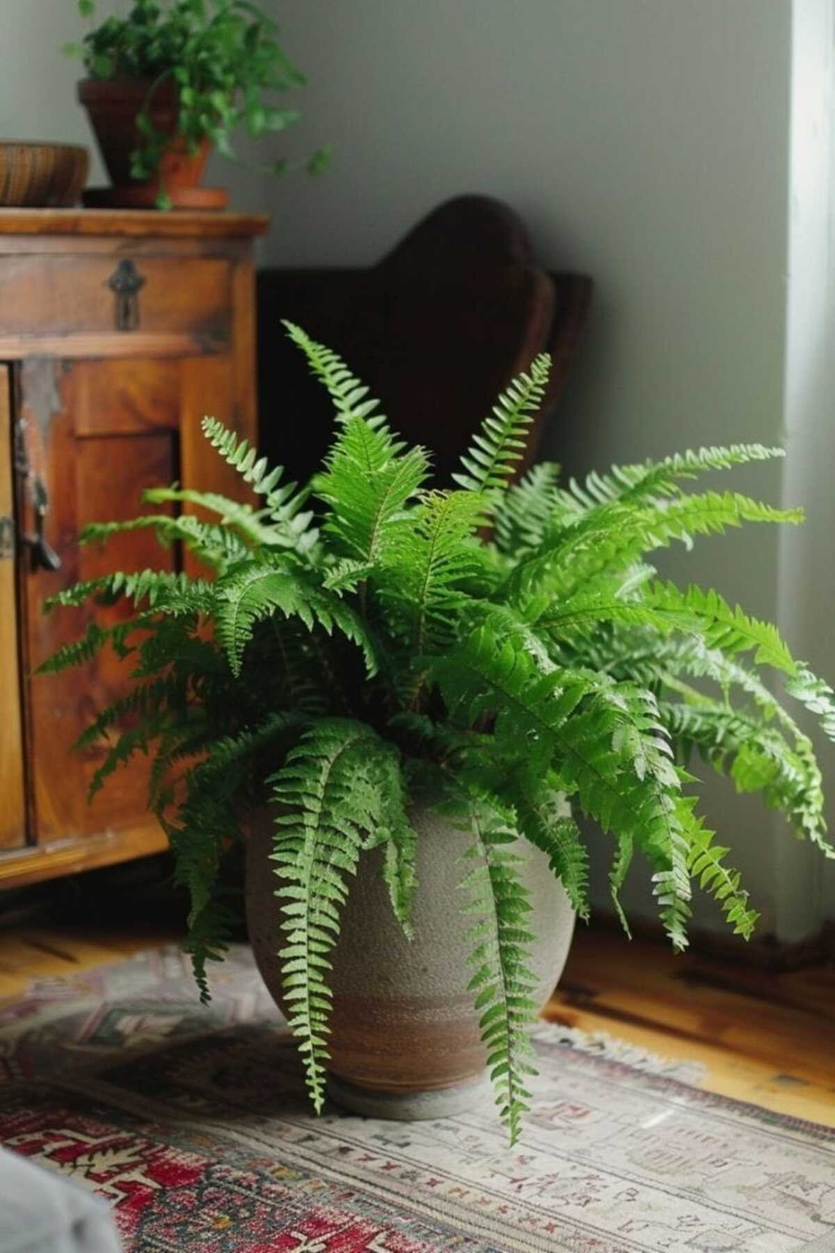 Aşk Merdiveni Bitkisi / Nephrolepis Exeltata / 30-50 Cm / Salon Eğreltisi / Sevilen Bitki