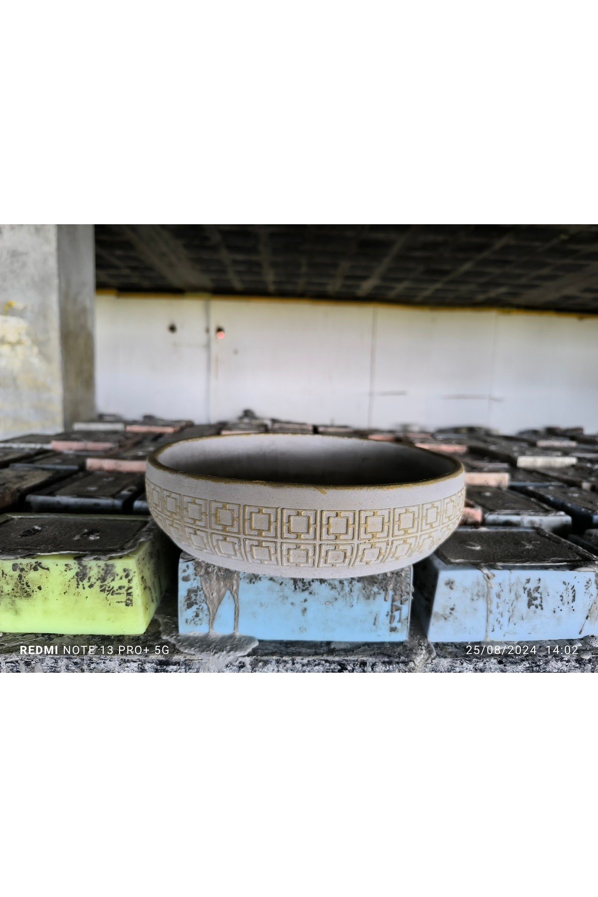 Beton orkide bonsai ve aranjman saksısı