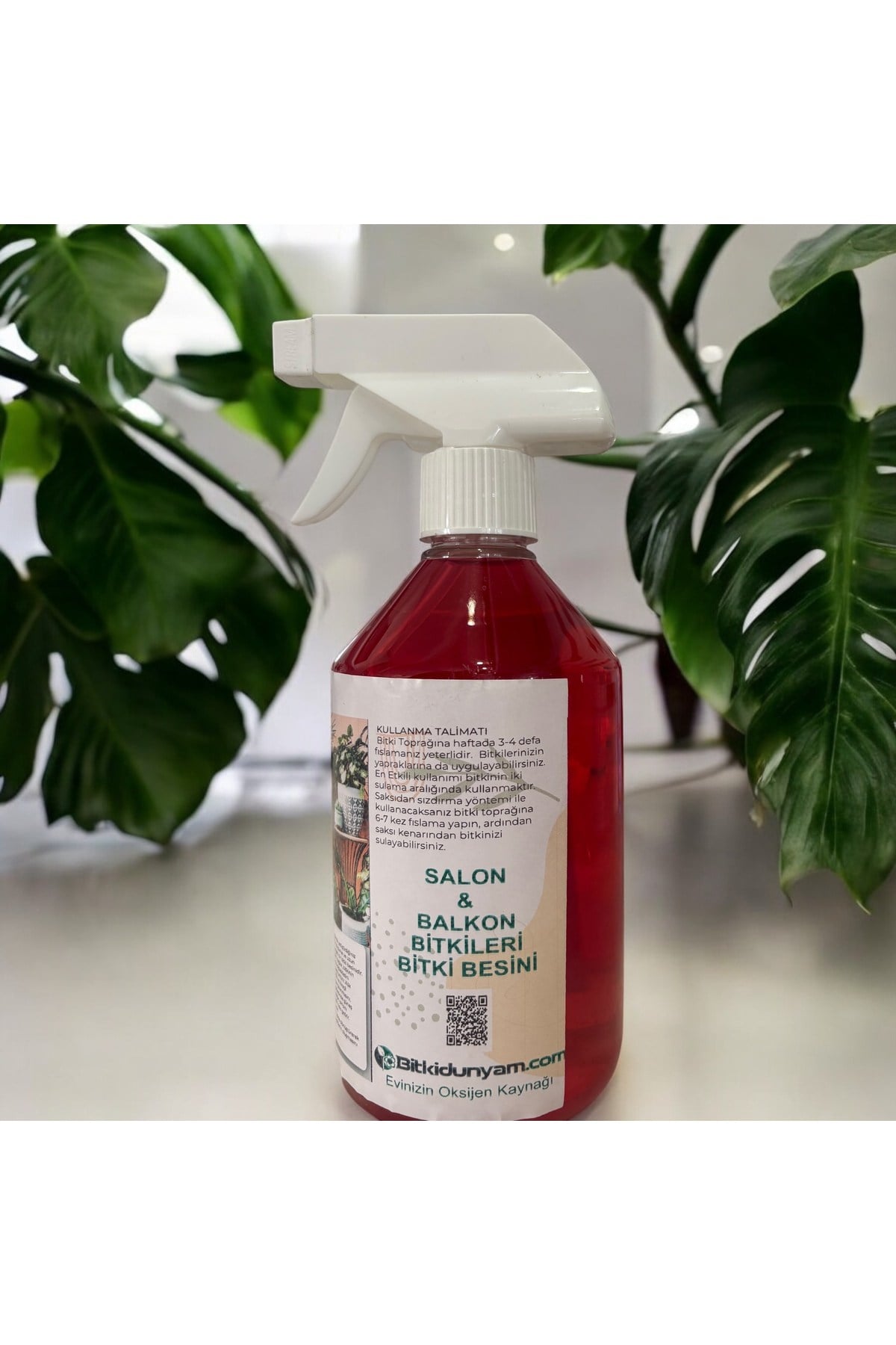 Bitki Besini Salon Ve Balkon Bitkilerine Özel 500 ML
