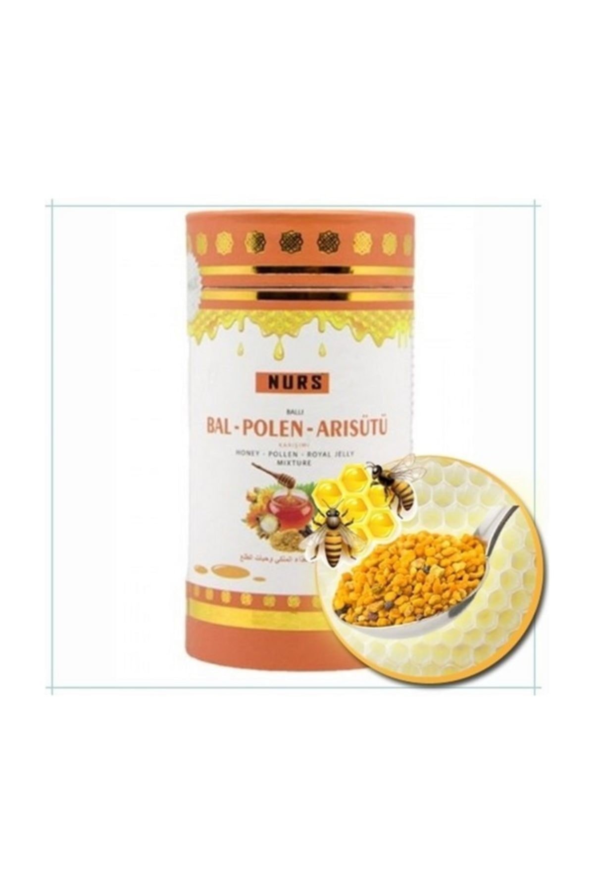 Bal Polen Arısütlü Bitkisel Macun 400 gr.