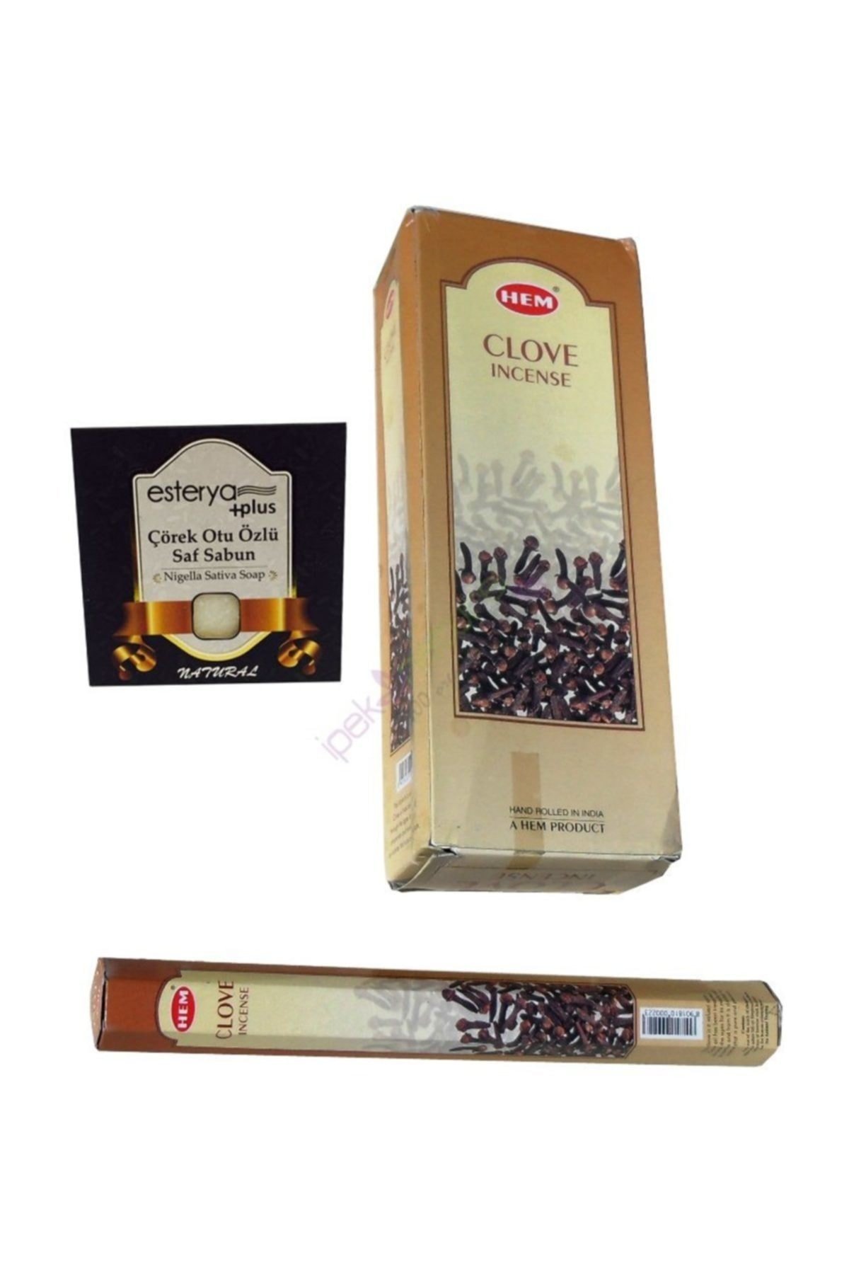 Clove Karanfil Kokulu 6 Lı Tütsü Ve Esterya Plus Sabun
