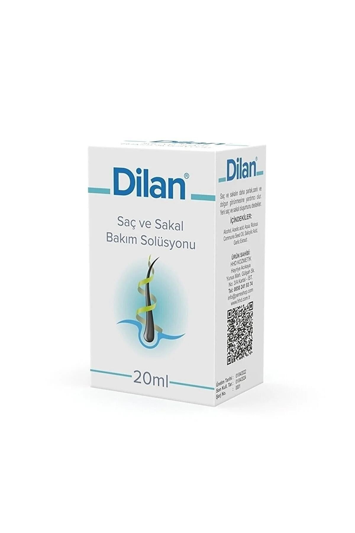 Dilhan Saç Kıran Sakal Kıran Saç Besleyici Solüsyon 20 Ml