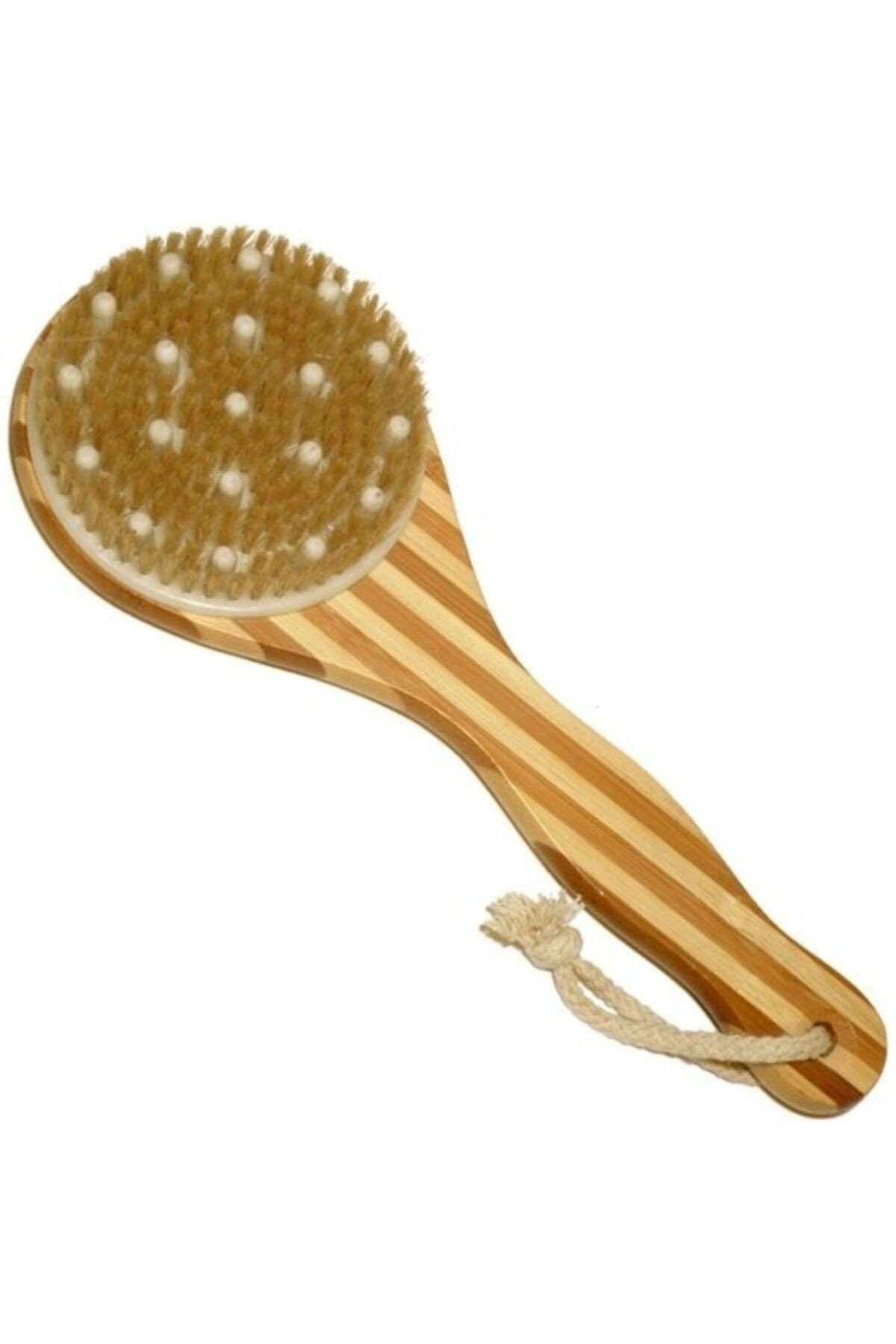 Doğal Bambu Banyo Masaj Selülit Fırçası